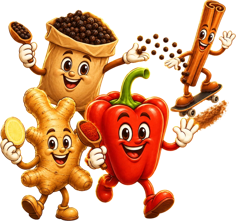 Atom’un baharat karakterleri
